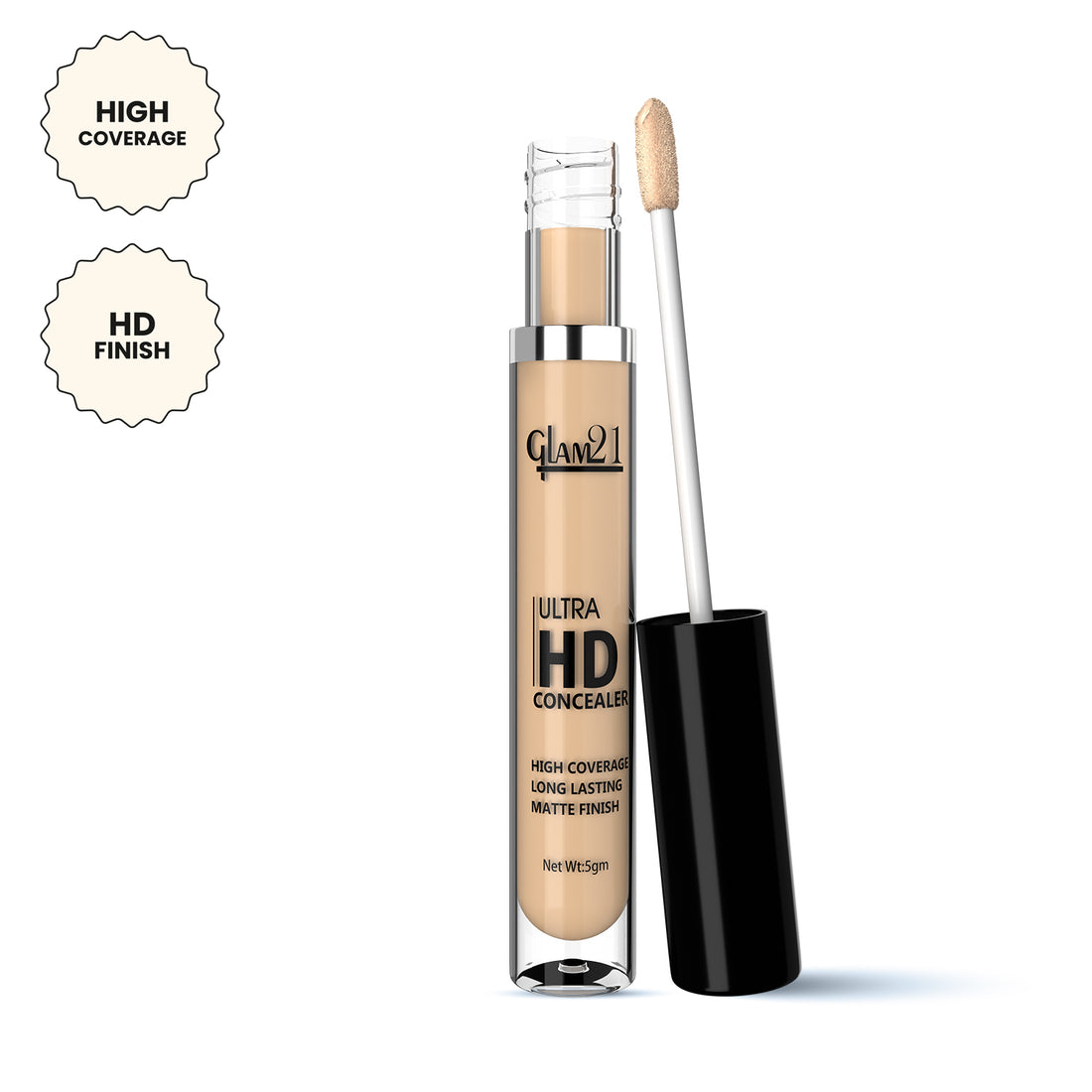Glam21 Ultra HD Liquid Concealer (01LIGHT IVORY)