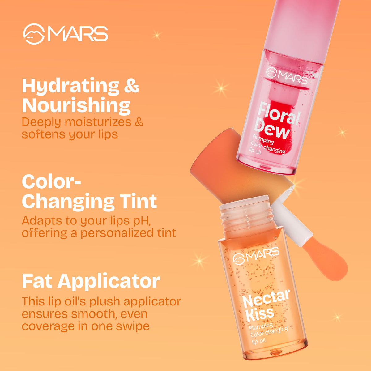 Mars Plumping Color Changing Lip Oil