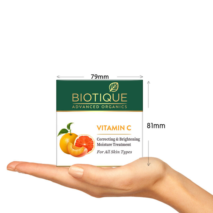 Biotique Vitamin C Correcting and Brightening Moisture Treatment
(50gm)
