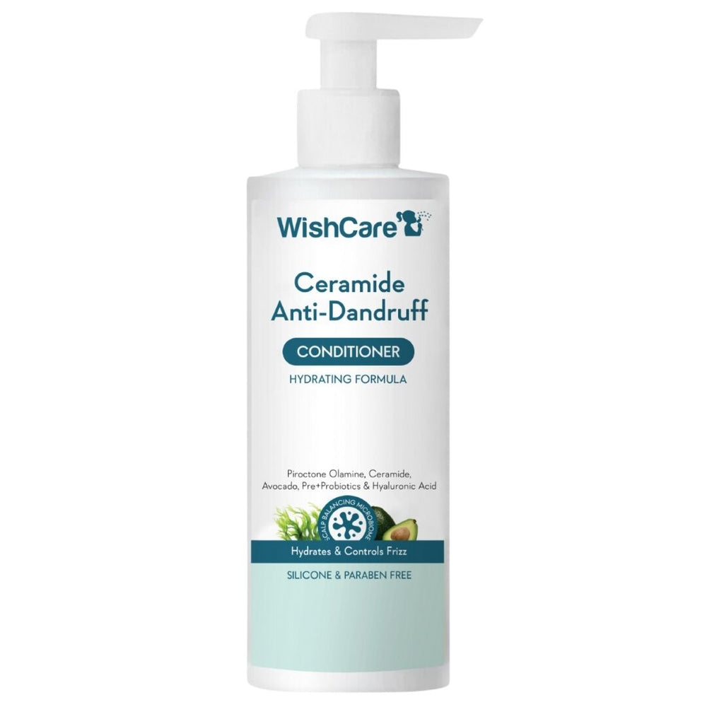 Wishcare Ceramide Anti-Dandruff Conditioner
Nourishing Conditioner with Cermaides & Hyaluronic Acid | 200ml