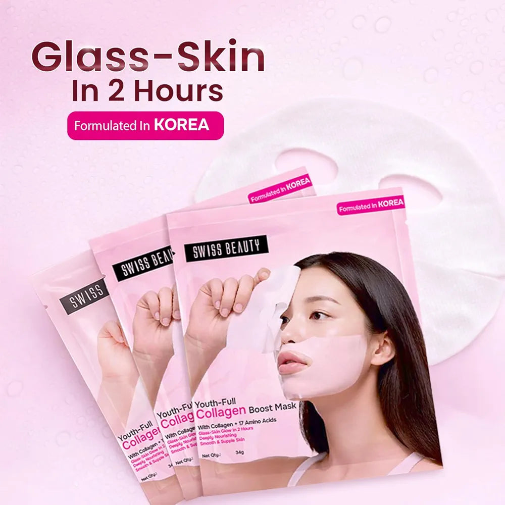 Swiss Beauty Care Youth-Full Collagen Boost Mask