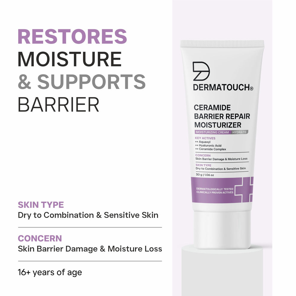 Dermatouch Ceramide Barrier Repair Moisturizer for Barrier Repair & Hydration