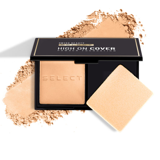 Swiss Beauty Select High On Cover Powder Foundation (06 Warm Honey)