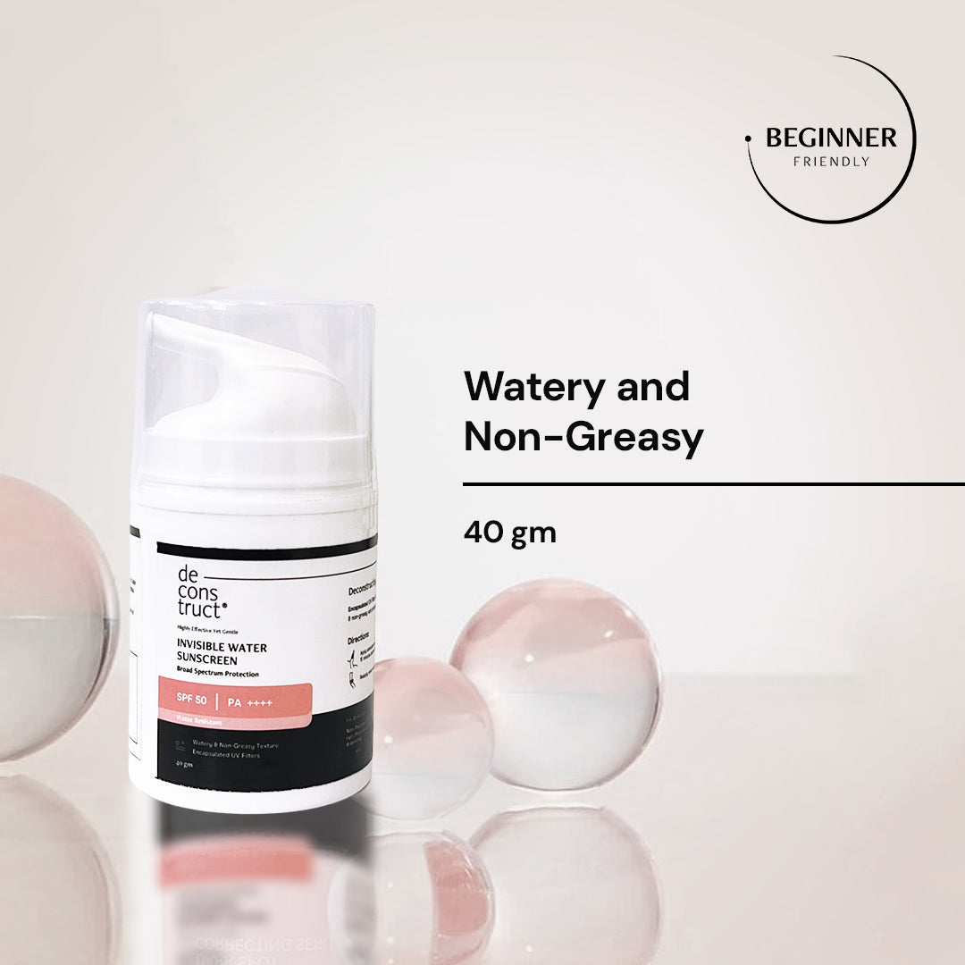 Deconstruct Invisible Water Sunscreen SPF 50 PA+++