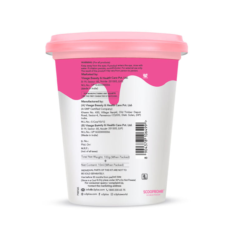 O3+ Pedilogix Scoop Bomb Pedicure With Bath Bomb
(100g+10ml)