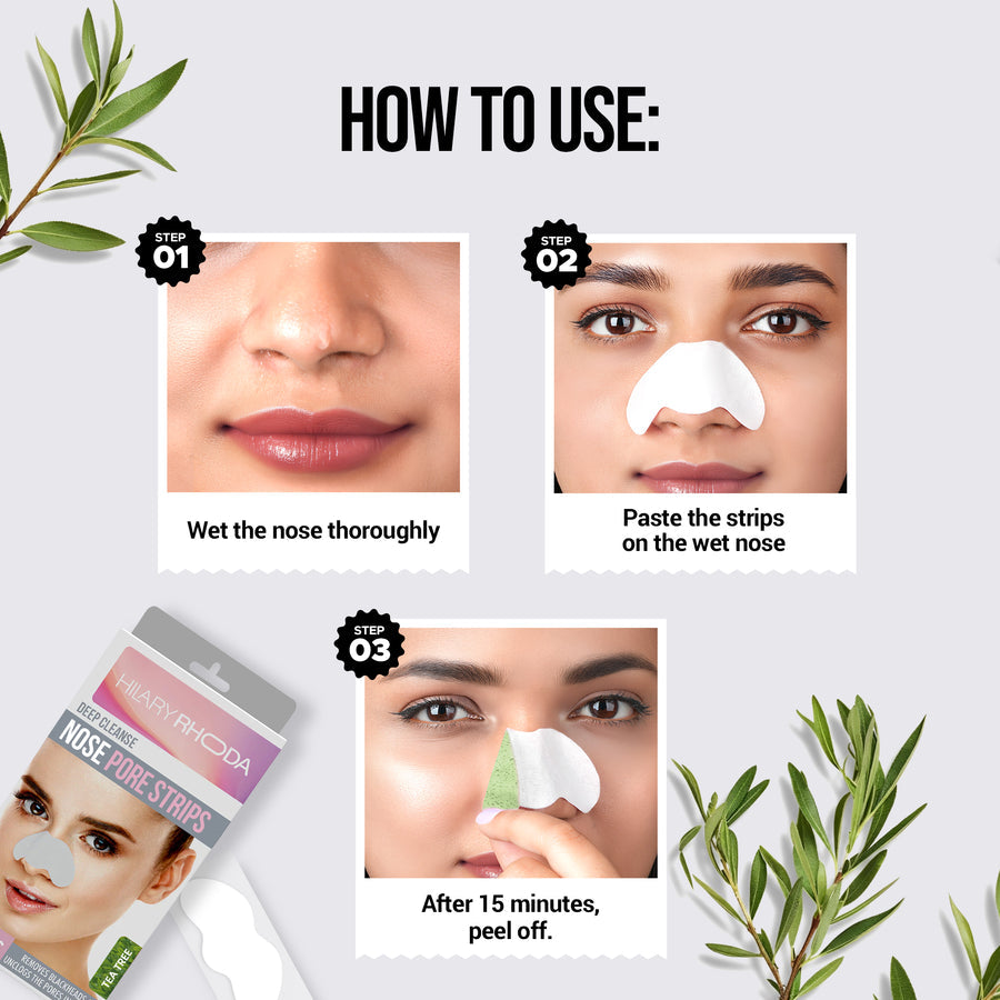 Hilary Rhoda Deep Cleanse Nose Strips 03 Teatree