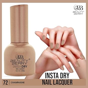 Beauty Berry Insta Dry Nail Lacquer (CHAMPAIGNE-72)