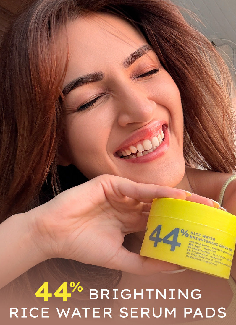 Hyphen Brightening serum pads with 44% rice water - 50 pads