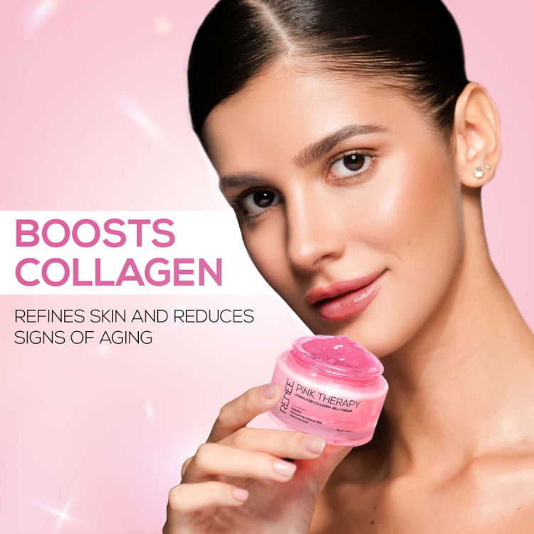 RENEE Pink Therapy Hydrolyzed Collagen Overnight Sleeping Jelly Mask for Antiaging & Hydrated Skin
(50g)