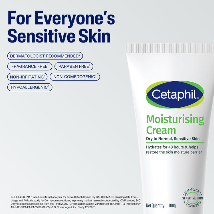 Cetaphil Moisturising Cream

(100g)
