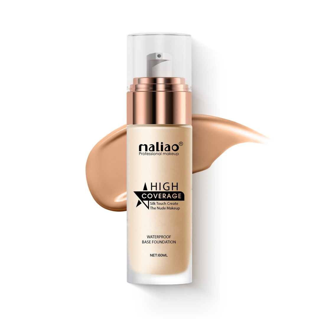 Maliao High Coverage Waterproof Base Foundation - Flawless All-Day Wear 06 Natural Buff