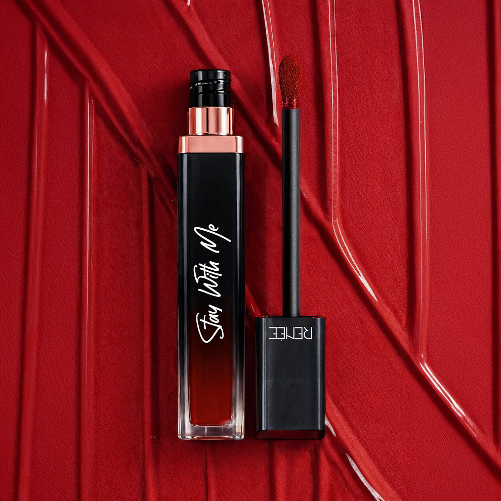 RENEE Stay With Me Matte Liquid Lipstick (03 Rage of Red)
