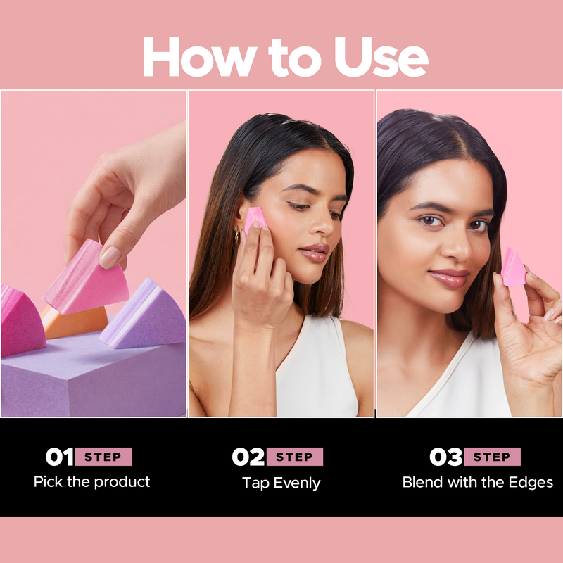 Hilary Rhoda EdgeBlender Makeup Sponge
