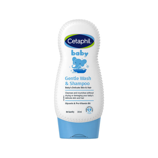 Cetaphil Baby Gentle Wash & Shampoo
(230ml)
