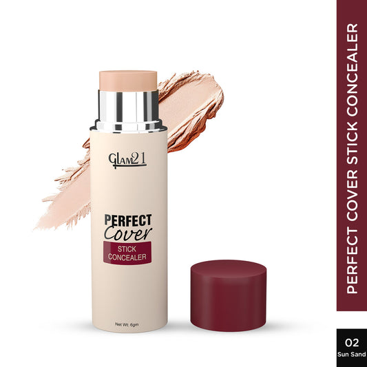 Glam21 Perfect Cover Stick Concealer (02Sun Sand)