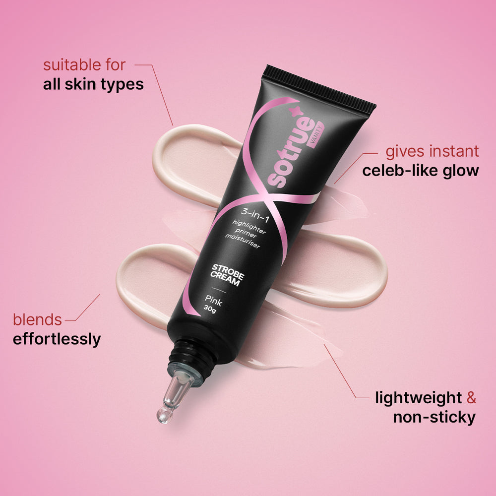So True 3-in-1 Illuminating Strobe Cream | Pink