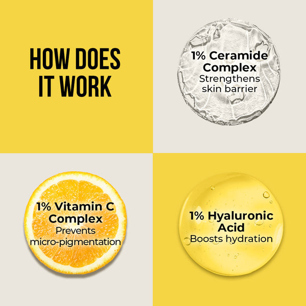Dr. Sheth's Sunscreen Ceramide & Vitamin C Long Lasting Sunscreen - 50gm