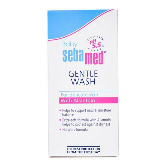 Sebamed Baby Gentle Wash, pH 5.5, Baby Body Wash, Soap Free, Tear Free
(200ml)