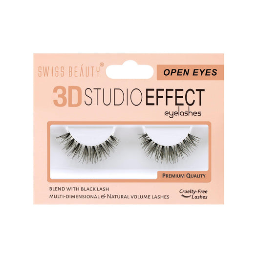 Swiss Beauty 3D Studio Effect Eyelashes(Open-Eyes)