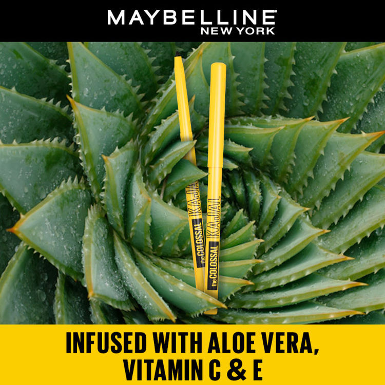 Maybelline  The Colossal Kajal, Smudgeproof & Waterproof (Deep Black)