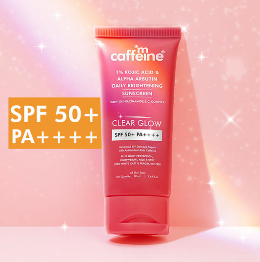 Mcaffeine Brightening Sunscreen for Dark Spots - SPF 50 PA ++++