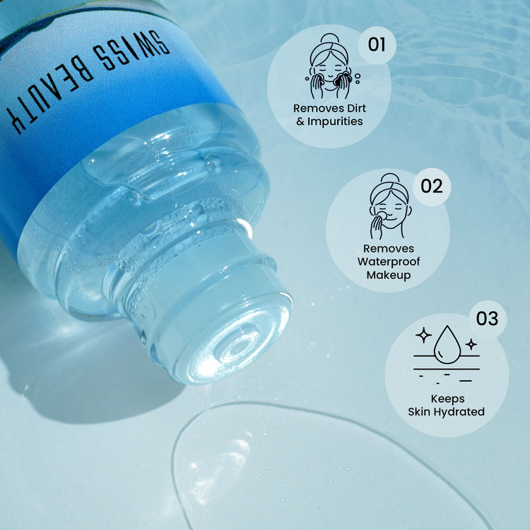 Swiss BeautyBi-Phased Micellar Cleansing Water (100ml)