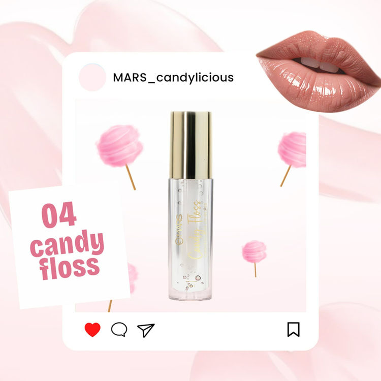 MARS Candylicious Lip Gloss (04-CANDY FLOSS)