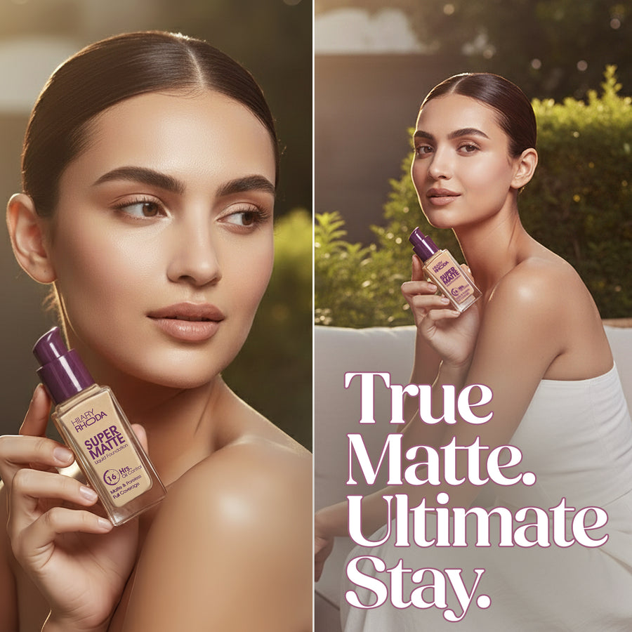 Hilary Rhoda Super Matte Liquid Foundation 02 Light Beige