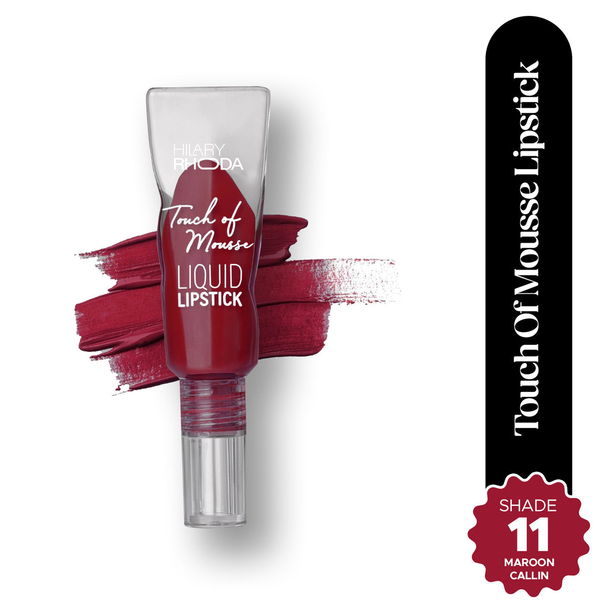 Hilary Rhoda Touch Of Mousse Lipstick (Maroon Callin' 11)