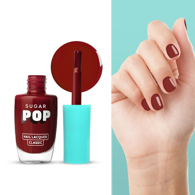 SUGAR POP Nail Lacquer (18 Red Rum)