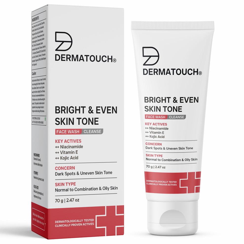 DERMATOUCH Dailyglow Bright & Even Skin Tone Face Wash | 70g