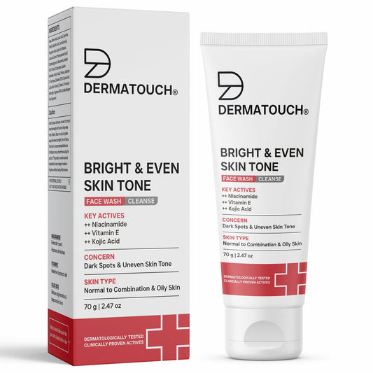 DERMATOUCH Dailyglow Bright & Even Skin Tone Face Wash | 70g