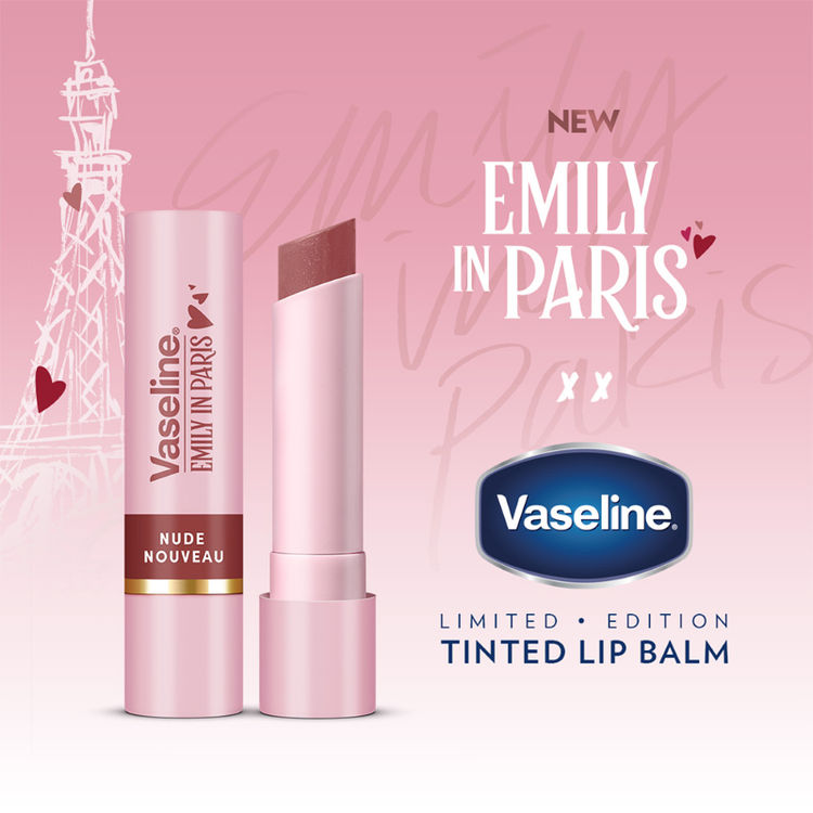 Vaseline Emily In Paris Tinted Lip Balm Stick - Nude Nouveau
(3g)