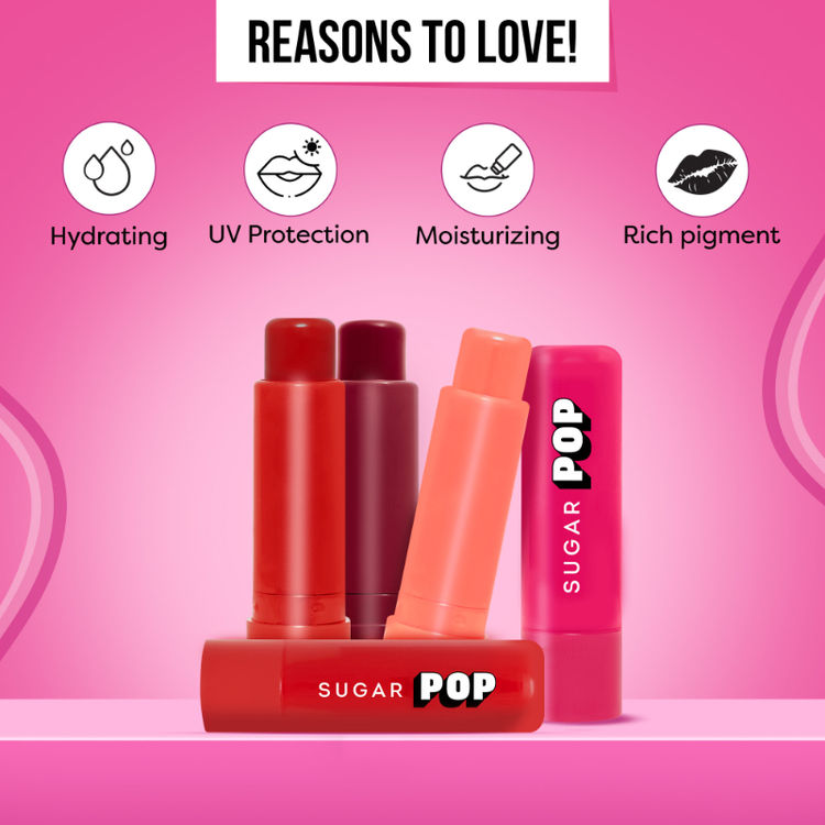 SUGAR POP Nourishing Lip Balm with SPF Shea-Butter & Avocado Oil (07 Plum)