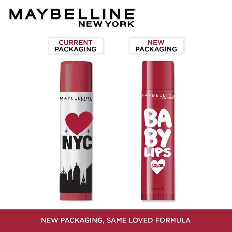 Maybelline Baby Lips Loves NYC Lip Balm with SPF 11 Up to 24H Moisture(Highline Wine)
