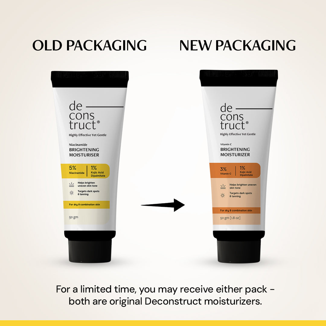 Deconstruct Brightening Moisturizer- 3% Vitamin C + 1% Kojic Acid Dipalmitate