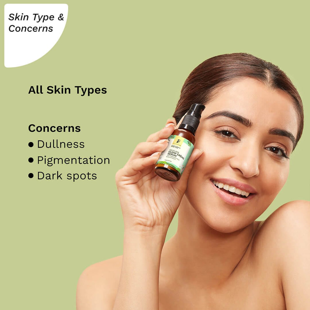 Pilgrim Squalane Glow Crème Serum 3% Tranexamic Acid, 1% Alpha Arbutin, 4% Niacinamide For Radiance