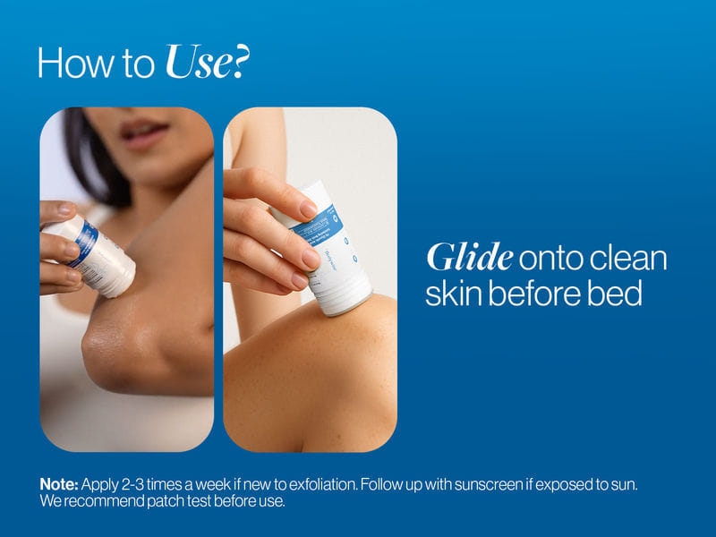 Be Bodywise 7% Glycolic Acid Exfoliating Body Stick - 30g