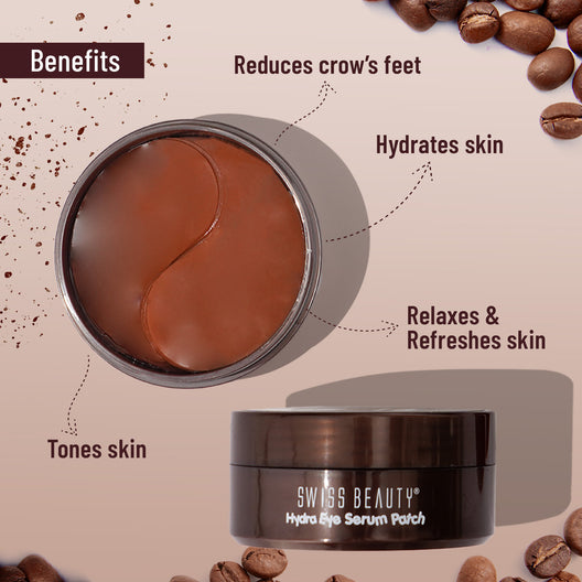 Swiss Beauty Hydra Eye Serum Patch with Coffee