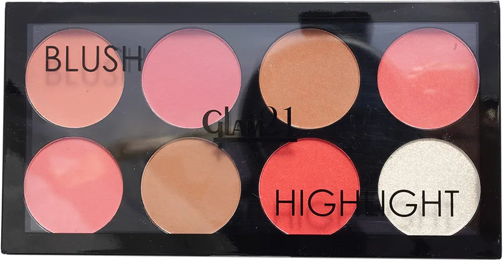 Glam21 Blush Highlighter Palette (Classy-03)