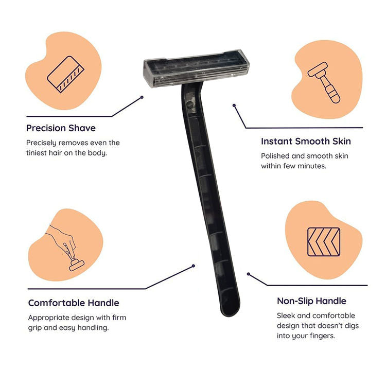 Sanfe Shea Butter Body Razor 4 in 1 for Women
(3 Pcs)