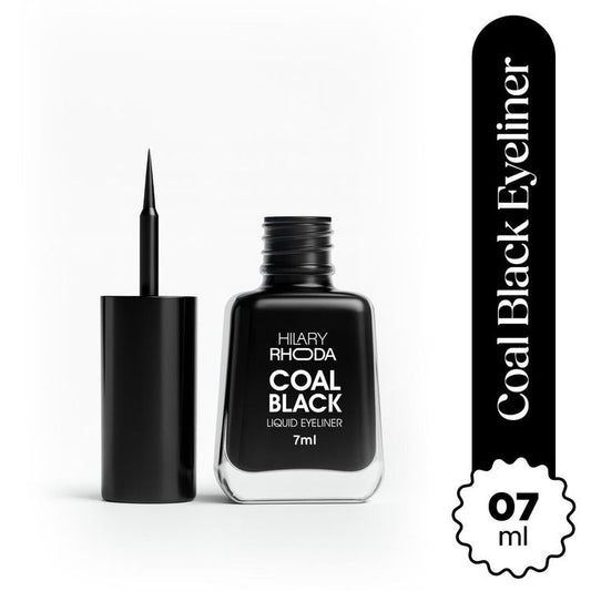 Hilary Rhoda Coal Black Liquid Eyeliner (7ml)