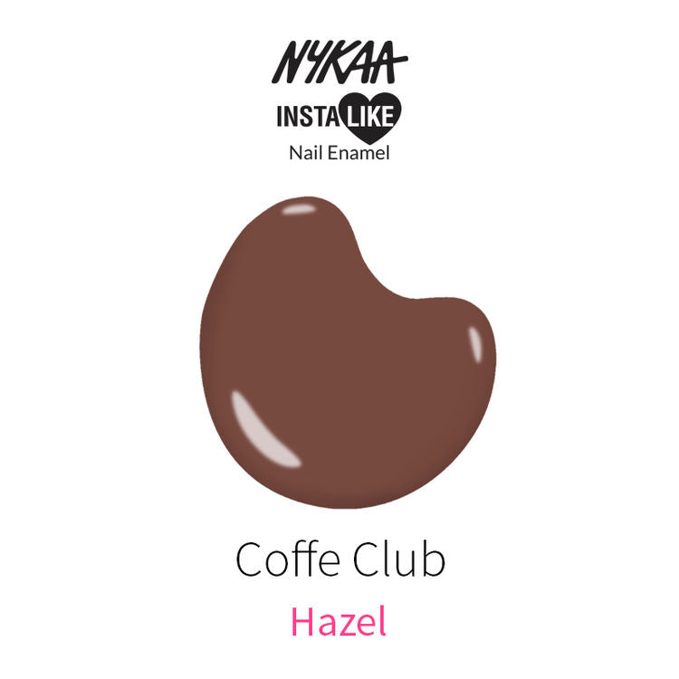 Nykaa InstaLike Long Lasting Nail Enamel - Coffee Club 370
(9ml)