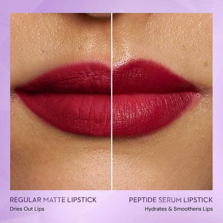 SUGAR Glide Peptide Serum Lipstick with Vitamin E (01 Santorini Sunset)