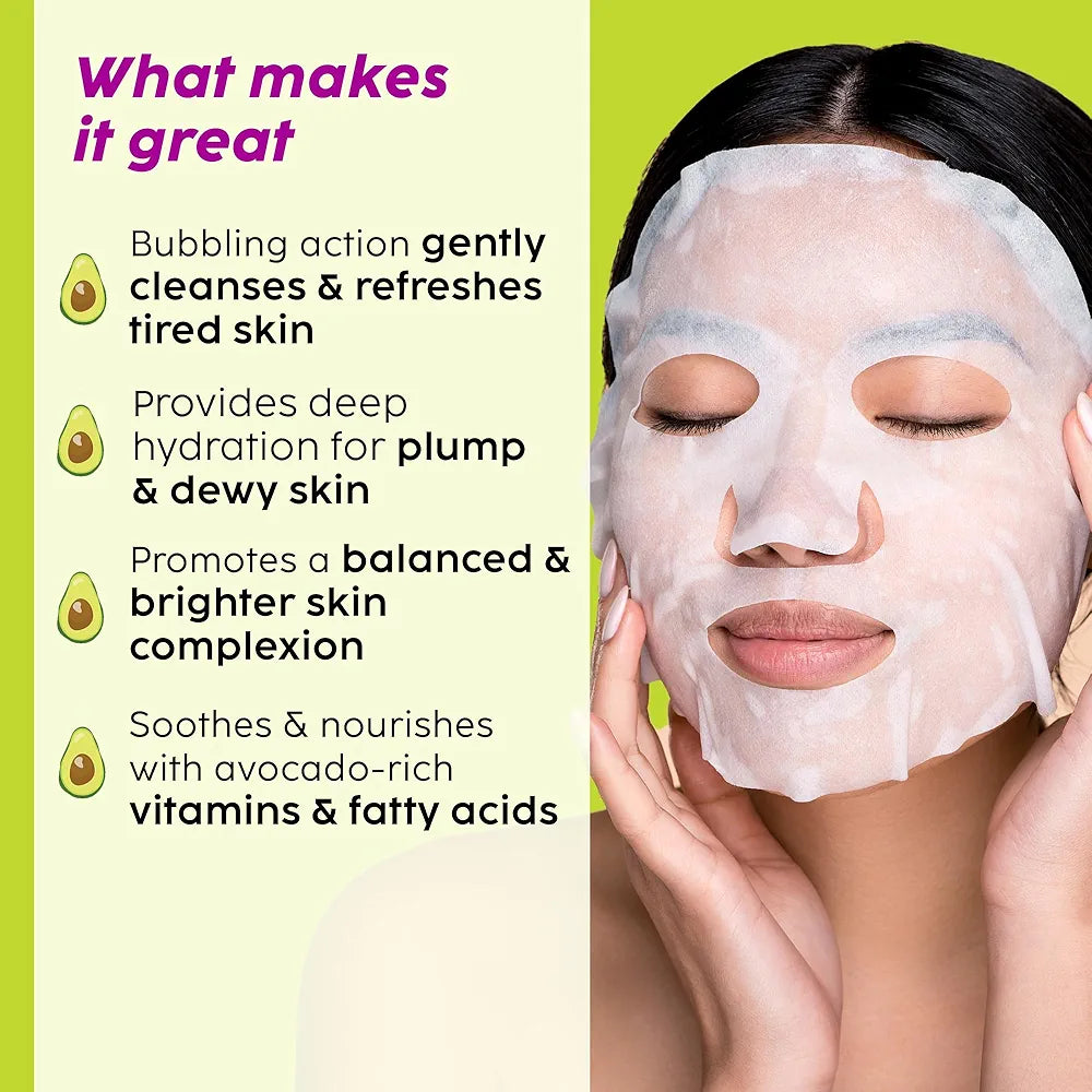 Plix Avolicious Hydra Boost Bubble Sheet Mask