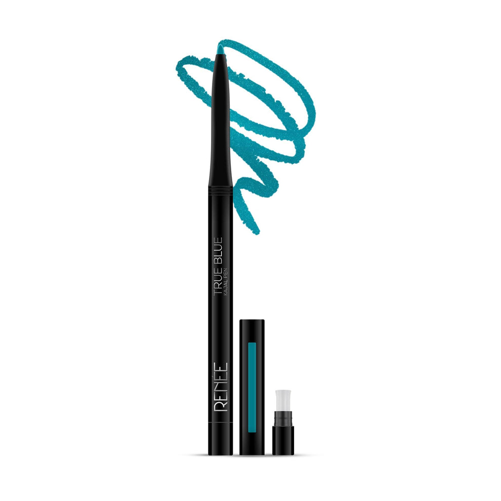 RENEE True Blue Kajal Pen with Sharpener