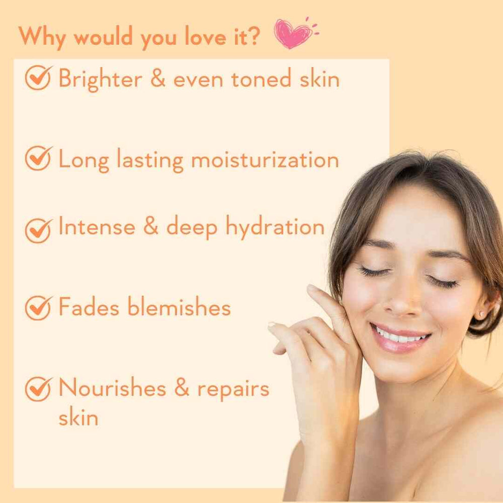 Wishcare Multi Vitamin Brightening Body Lotion
For Bright & Even Tones Skin | 200ml