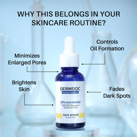 DERMDOC 10% Niacinamide Face Serum (15 ml)