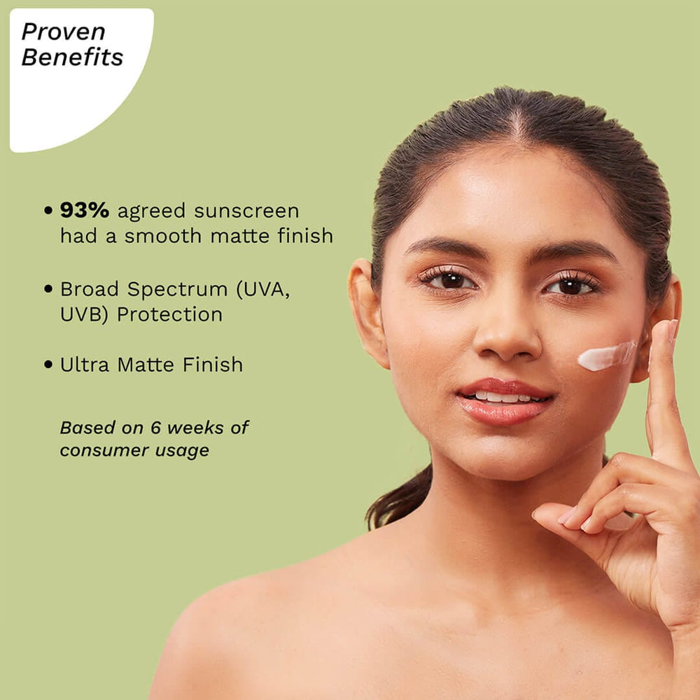 Pilgrim Squalane Ultra Matte Sunscreen SPF 50 PA+++