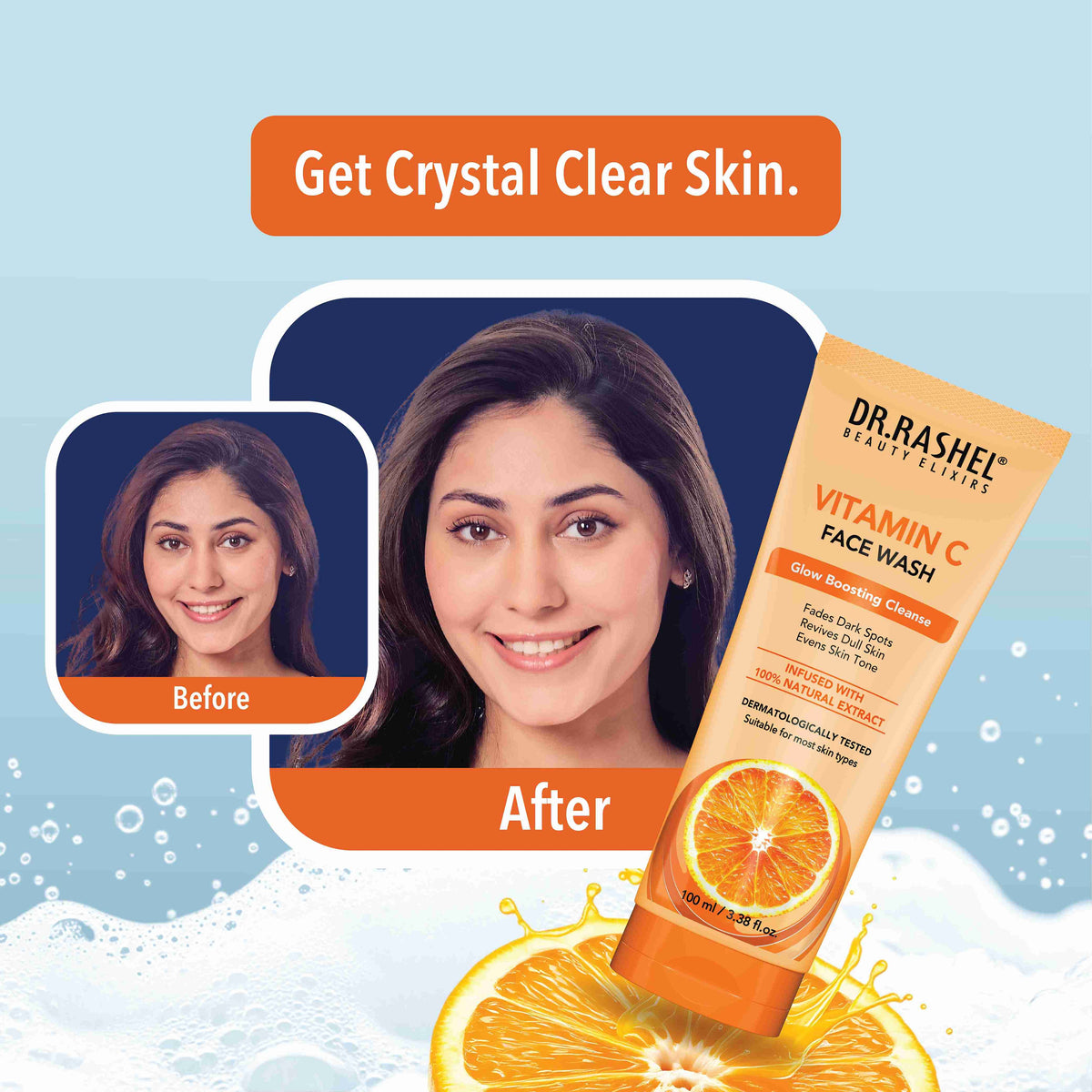 Dr Rashel Vitamin C Face Wash 50ml